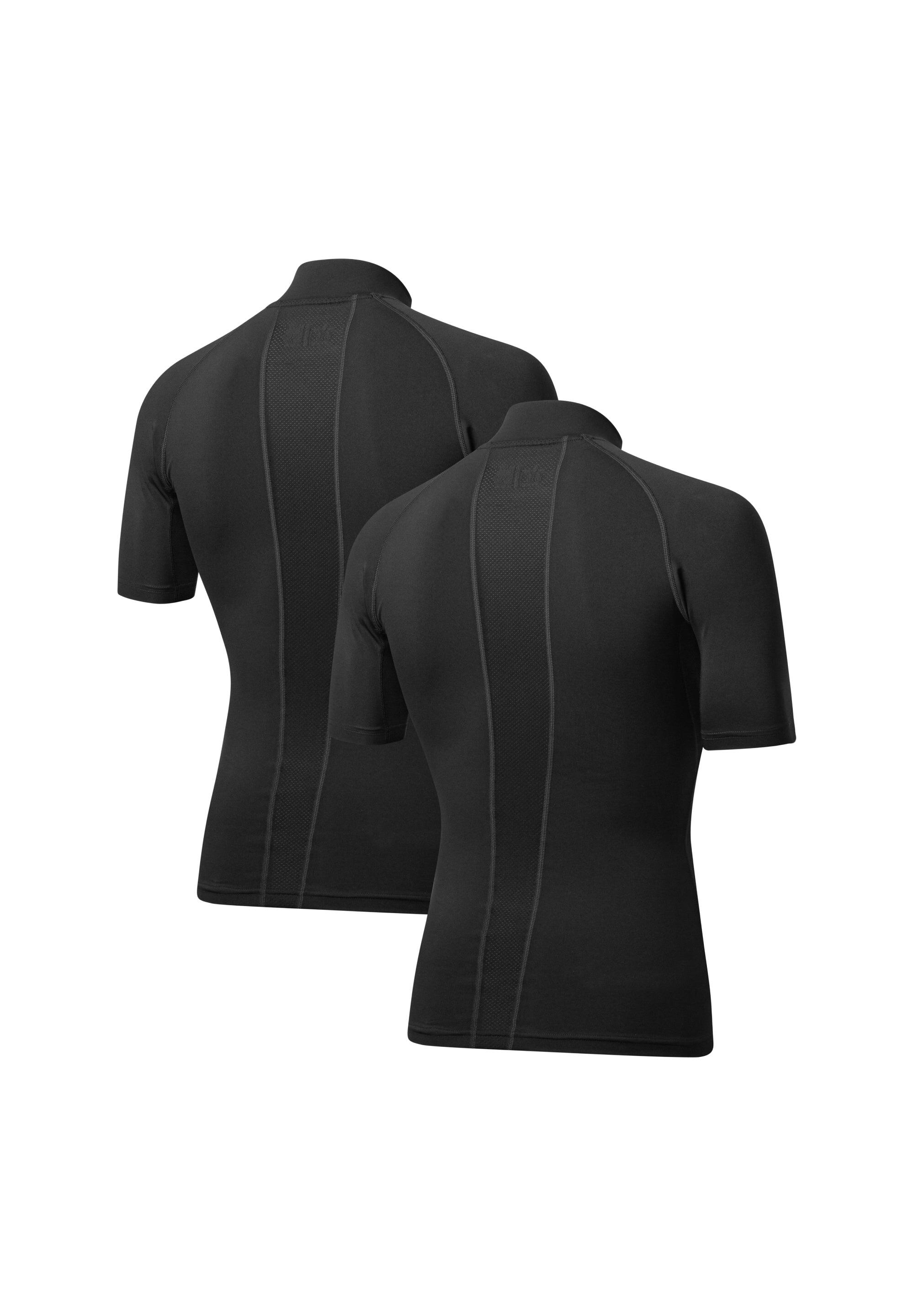 Camisola compressão manga  homem treino e corrida 2-pack 2/6