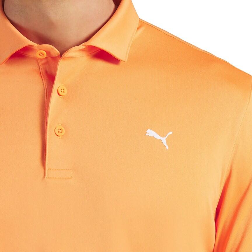 Polo de golf orange Puma Pure 3.0 pour homme 3/3