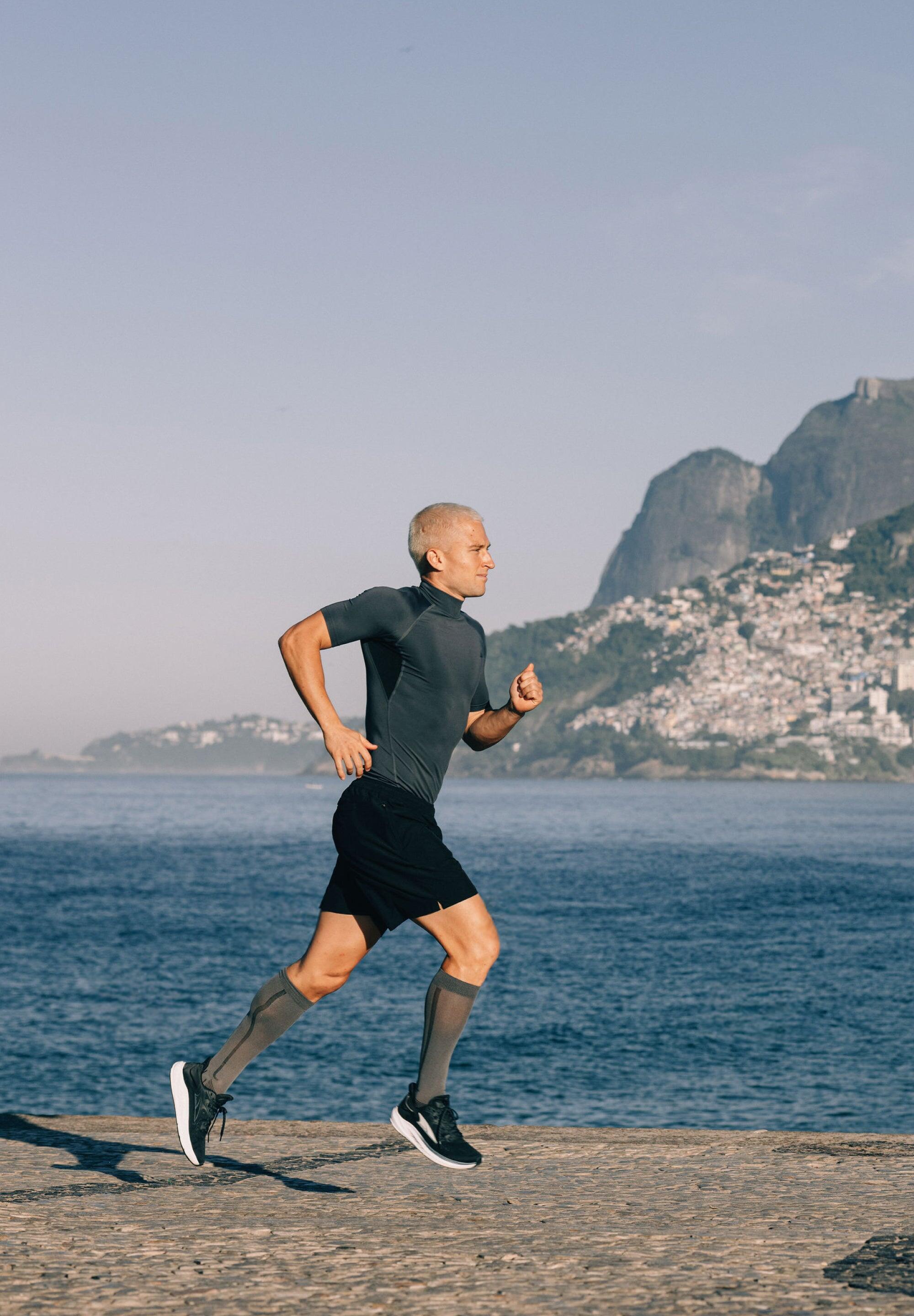 Camisola compressão manga  homem treino e corrida 2-pack 6/6