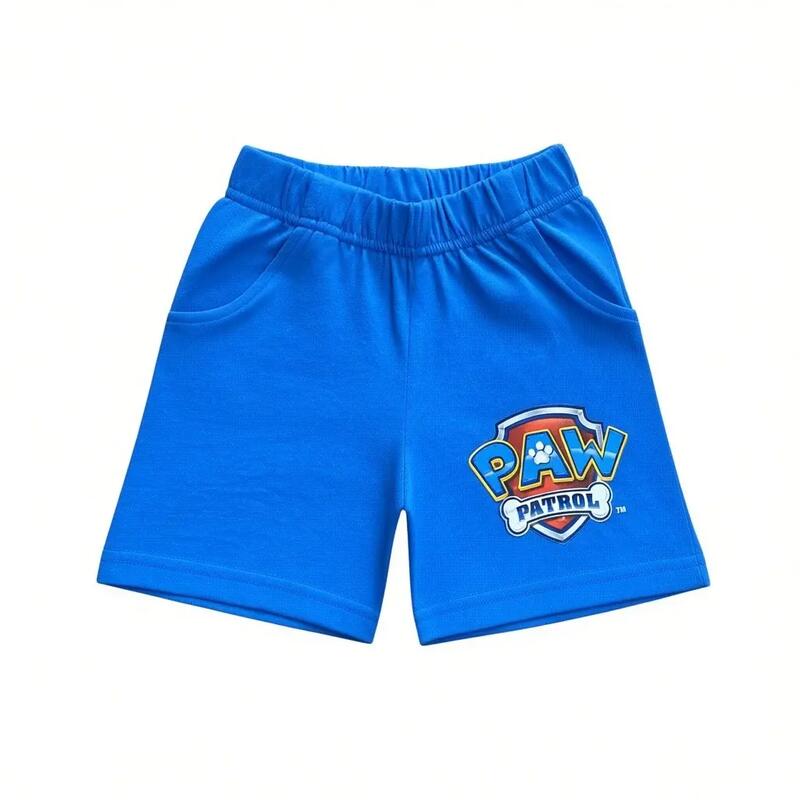 Set 2 piese pentru copii, mânecă scurtă, 100% bumbac, albastru, Paw Patrol