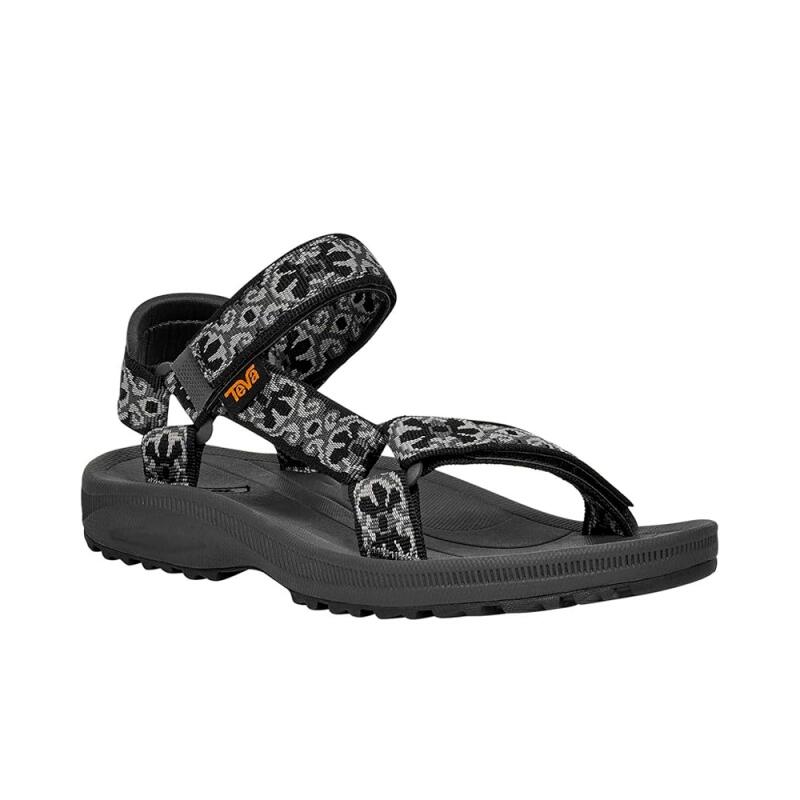 Sandales Plates Femme Teva  Noir 3/4