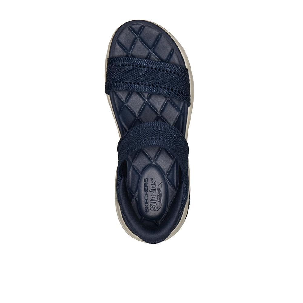 Sandalias Skechers Mujer Go Walk Arch Fit 2.0 Azul 3/7