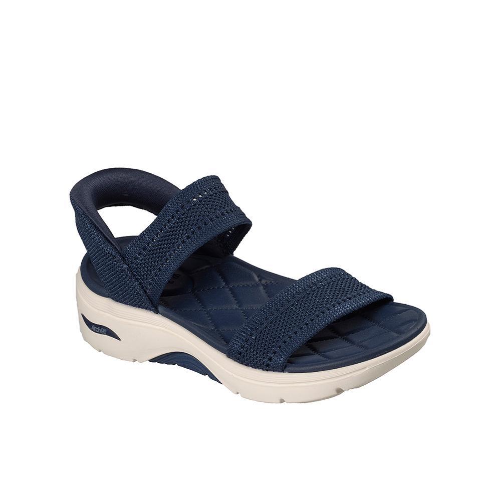 Sandalias Skechers Mujer Go Walk Arch Fit 2.0 Azul 2/7