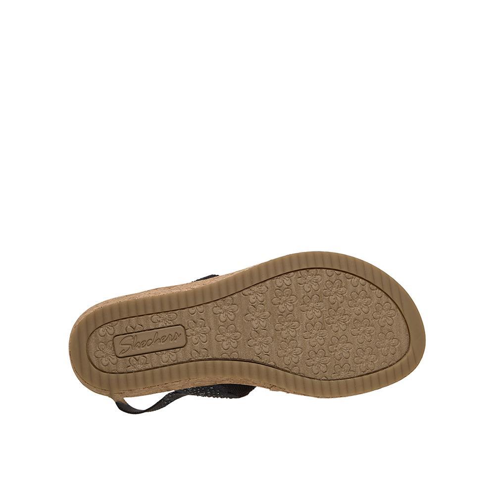 Sandalias Skechers Mujer Arch Fit Beverlee 2.0 Azul Marino 4/4