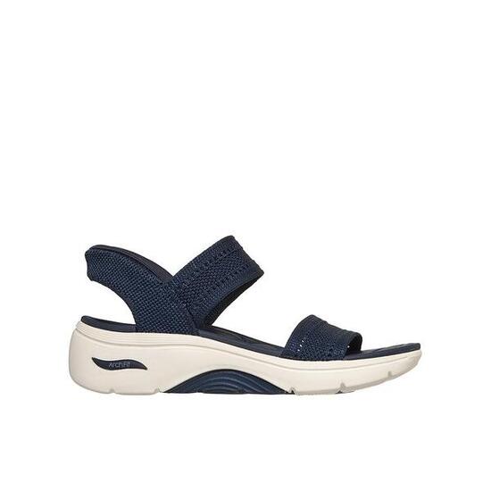 Sandalias Skechers Mujer Go Walk Arch Fit 2.0 Azul