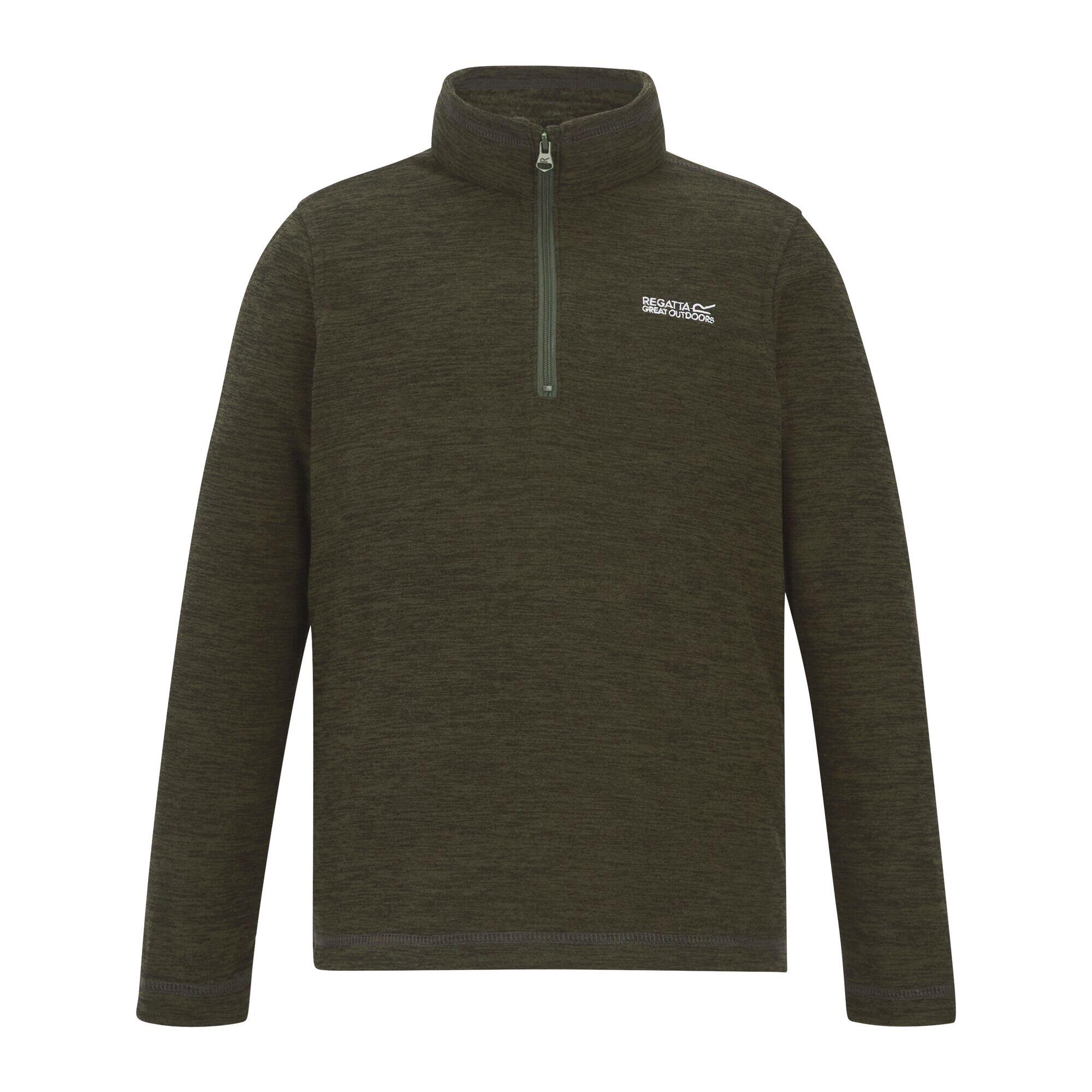 Polaire Kids Hot Shot Marl moitié zippée 5/7