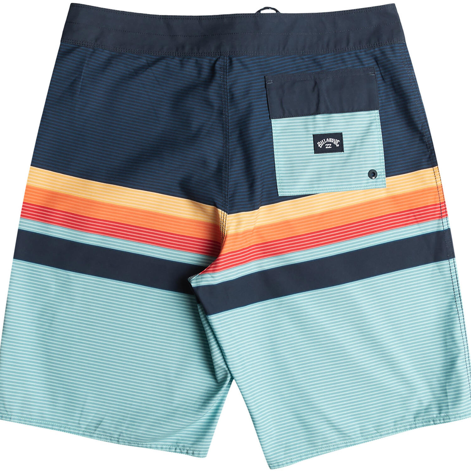 Herren Badeshort M ALL DAY HTR STRIPES OG 2/3