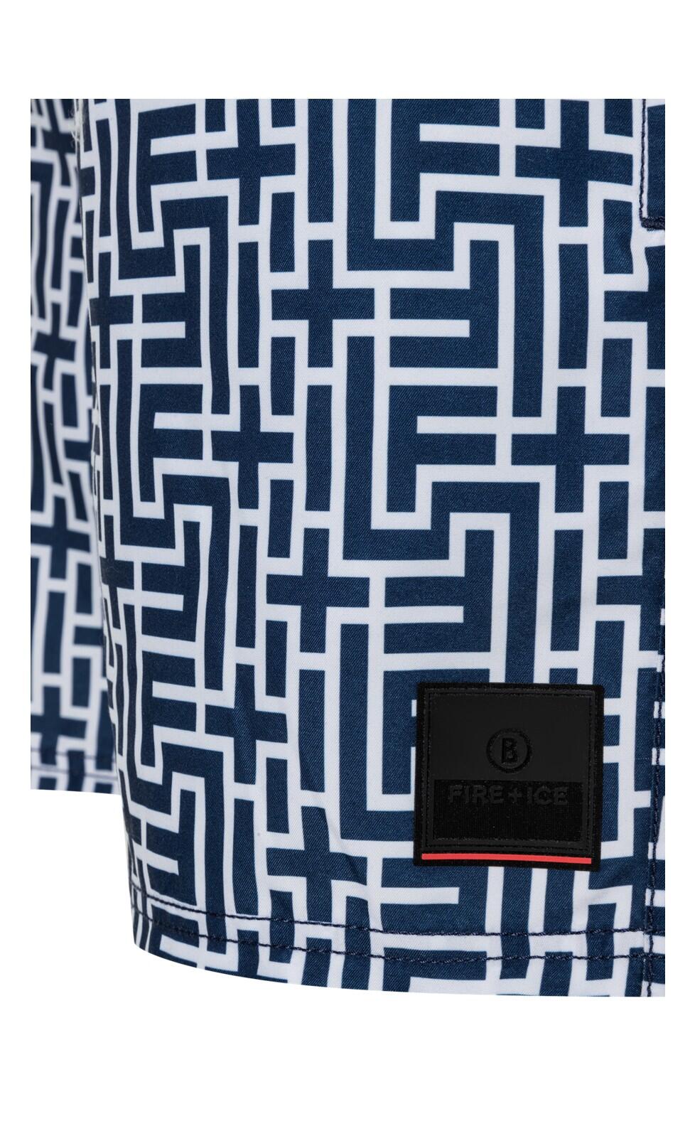 BOGNER FIRE + ICE Bogner Fire + Ice Herren Badeshorts NELSON2 light skygrey 3/5