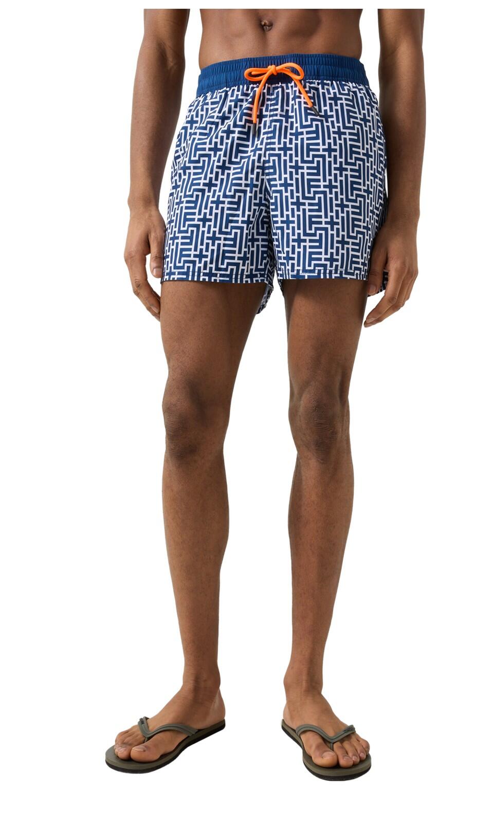 BOGNER FIRE + ICE Bogner Fire + Ice Herren Badeshorts NELSON2 light skygrey 4/5