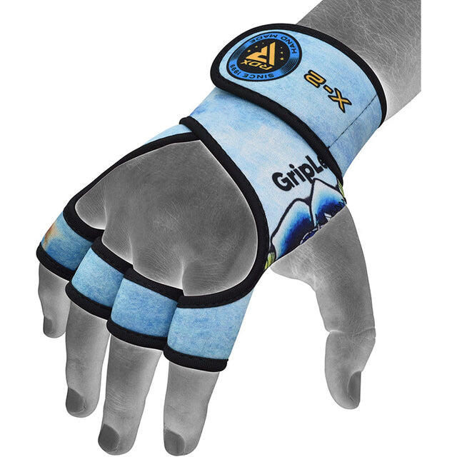 Gewichthebehandschuhe X2 T5 mit langem Riemen – L/XL 2/4