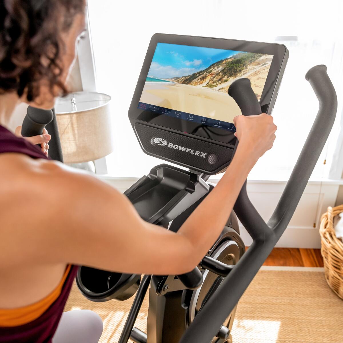 Max Trainer Total 40 – ecrã de 16”, 20 níveis, step e elíptica 7/7