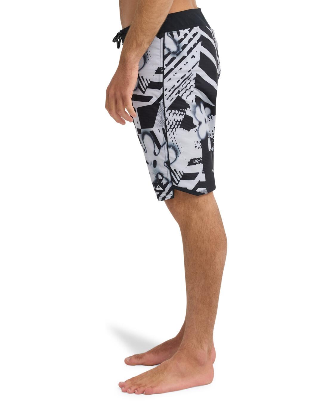 Boardshort HIGHLINE PRINTED 20" Gris Homme 4/4