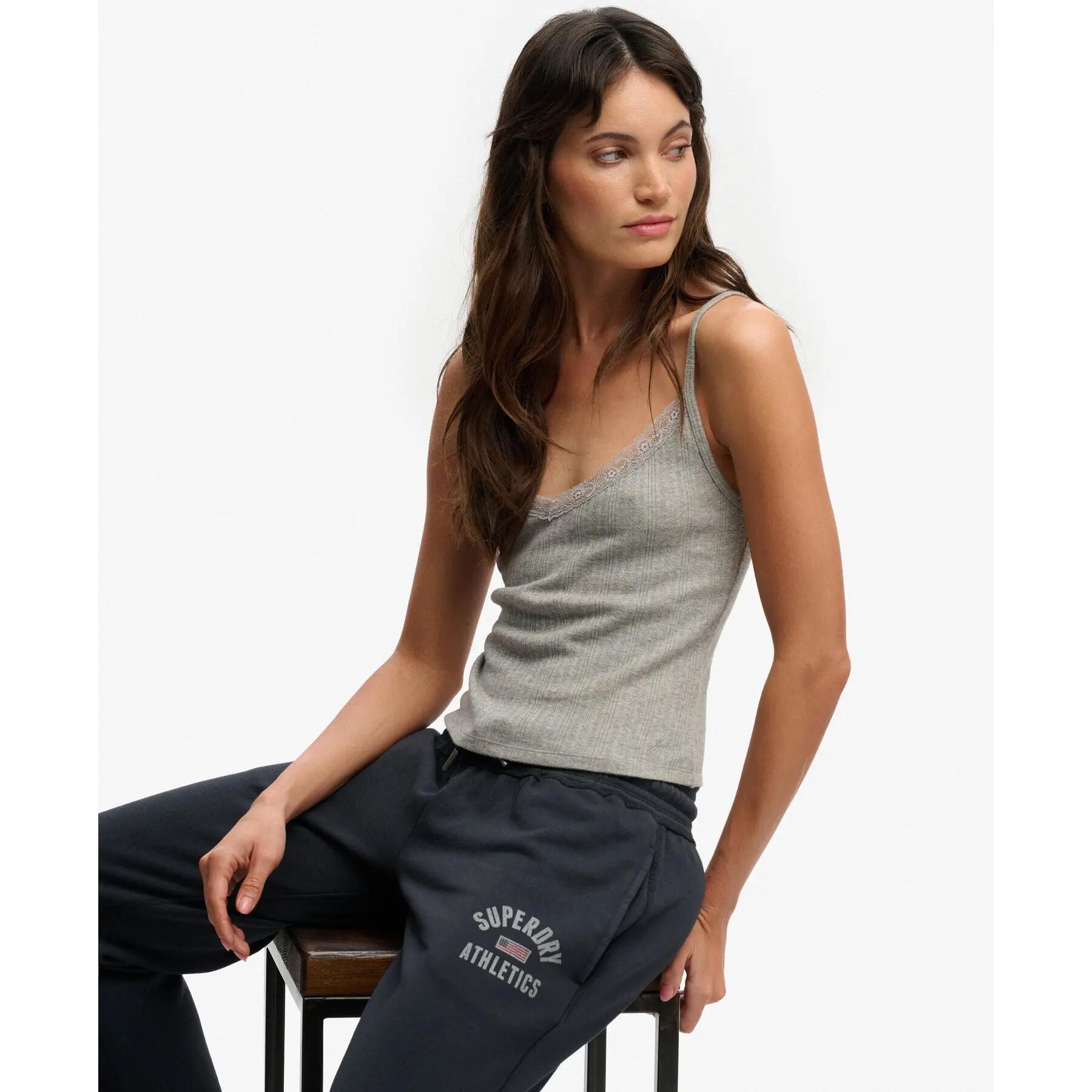 Canottiera donna scollo a V Superdry Athletic Essentials 2/6