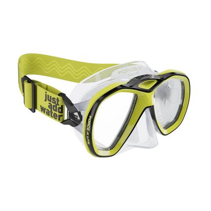 Masque Plongée Force-X Lite Deux Vitres Jupe Monosilicone Sangle Textile