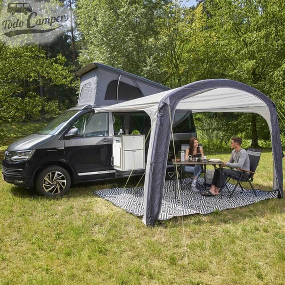 Cabina avancé lateral Antigua Air hinchable para furgonetas con guía o bordón 3/7