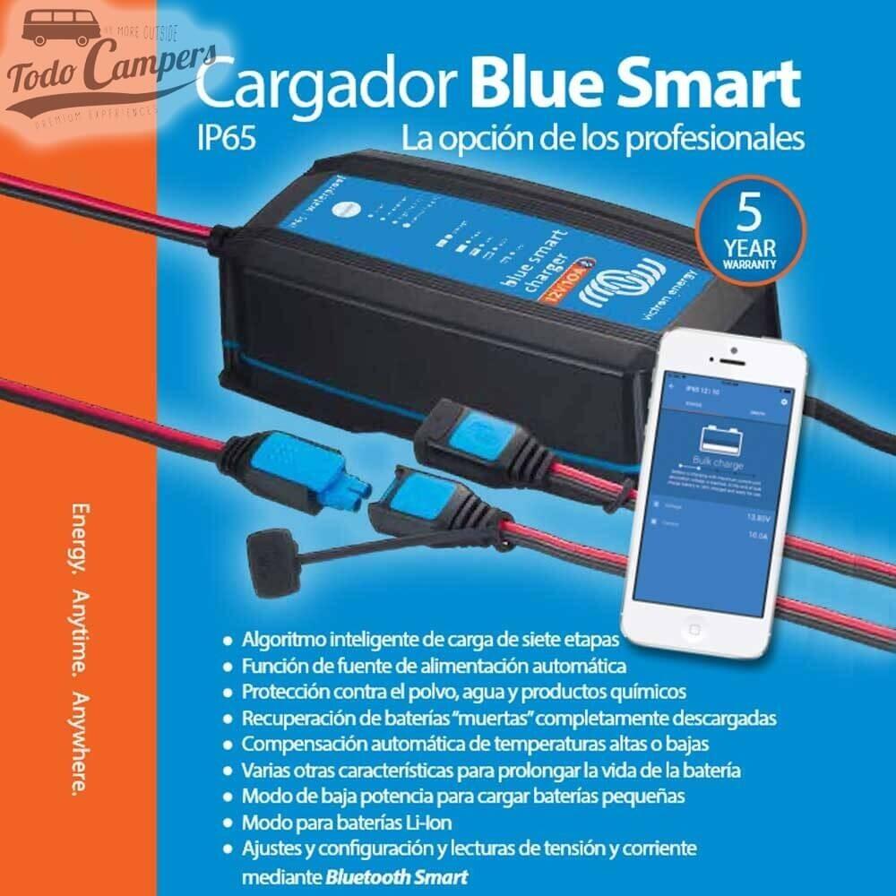 Cargador de batería portátil Victron Blue Smart IP65 Charger 12/15 - 15 A 6/6