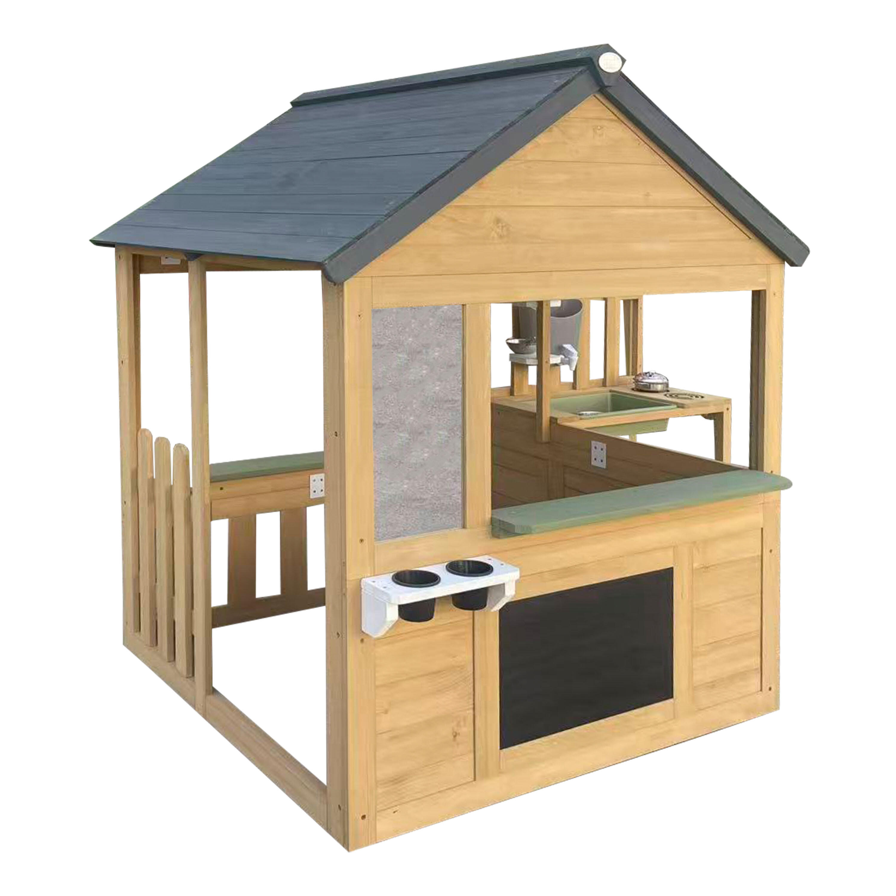 Speelhuis – AXI Lizz – Hout – Bruin/Antraciet 6/7