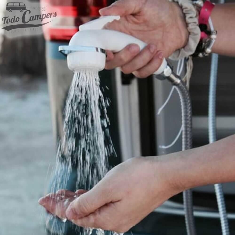 Ducha de mano Charisma para toma exterior RK Reich - Color blanco 7/7