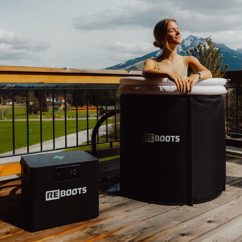 Bain de cryothérapie Reboots Ice Tub Pro 340 L – Récupération musculaire à froid 4/5