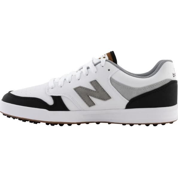 New Balance 480 SL, Golfschuhe für Herren, Weiß/Schwarz 3/7