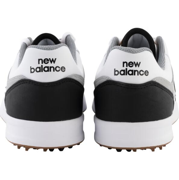 New Balance 480 SL, Golfschuhe für Herren, Weiß/Schwarz 5/7