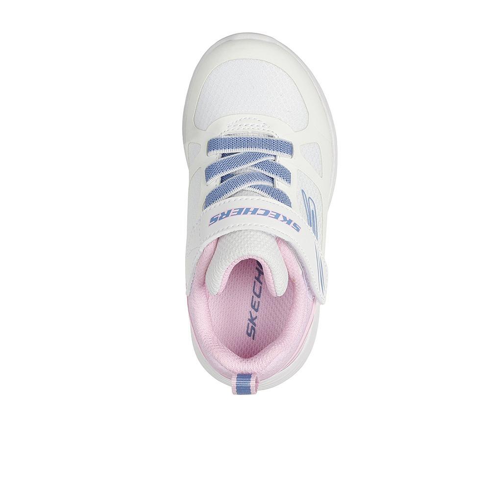 Zapatillas Skechers Niña Dyna-Lite Tracing Tracks Blanco 3/4