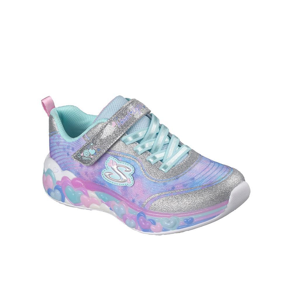 Zapatillas con Luces Skechers Niña S-Lights Eternal Heart Lights Multicolor 2/4