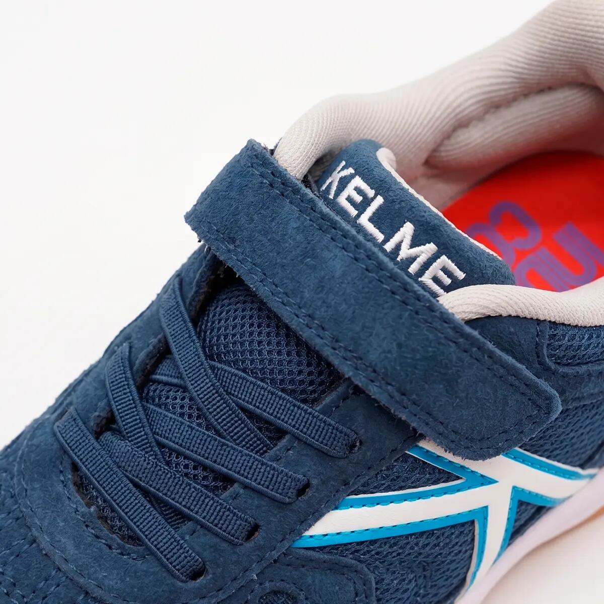 Kelme Zapatillas De Niño Indoor Copa Elastic Azul Unisex 4/4