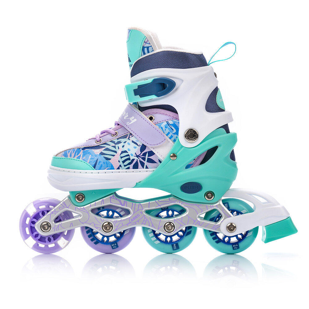 Rolki Regulowane Meteor 4w1 Blueberry LED 3/7