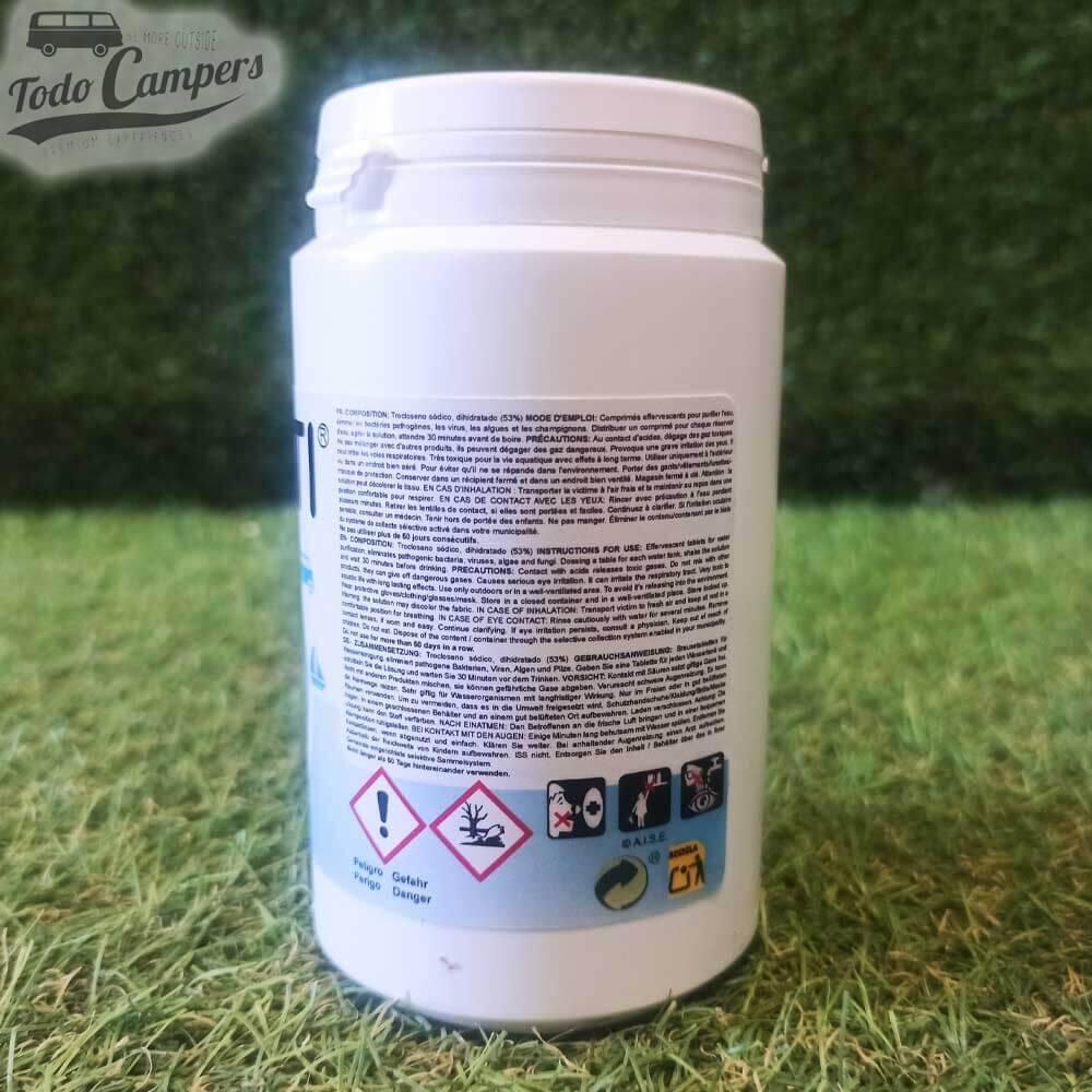 Ambiti Potable Tabs para potabilizar el agua de los depósitos 4/4