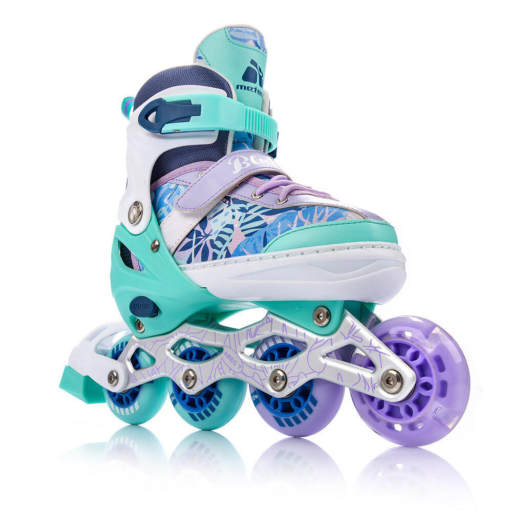 Rolki Regulowane Meteor 4w1 Blueberry LED 5/7
