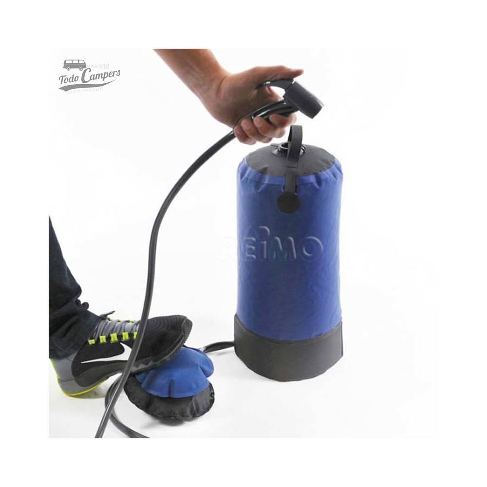 Ducha manual con bomba de pie - 12 litros 2/5
