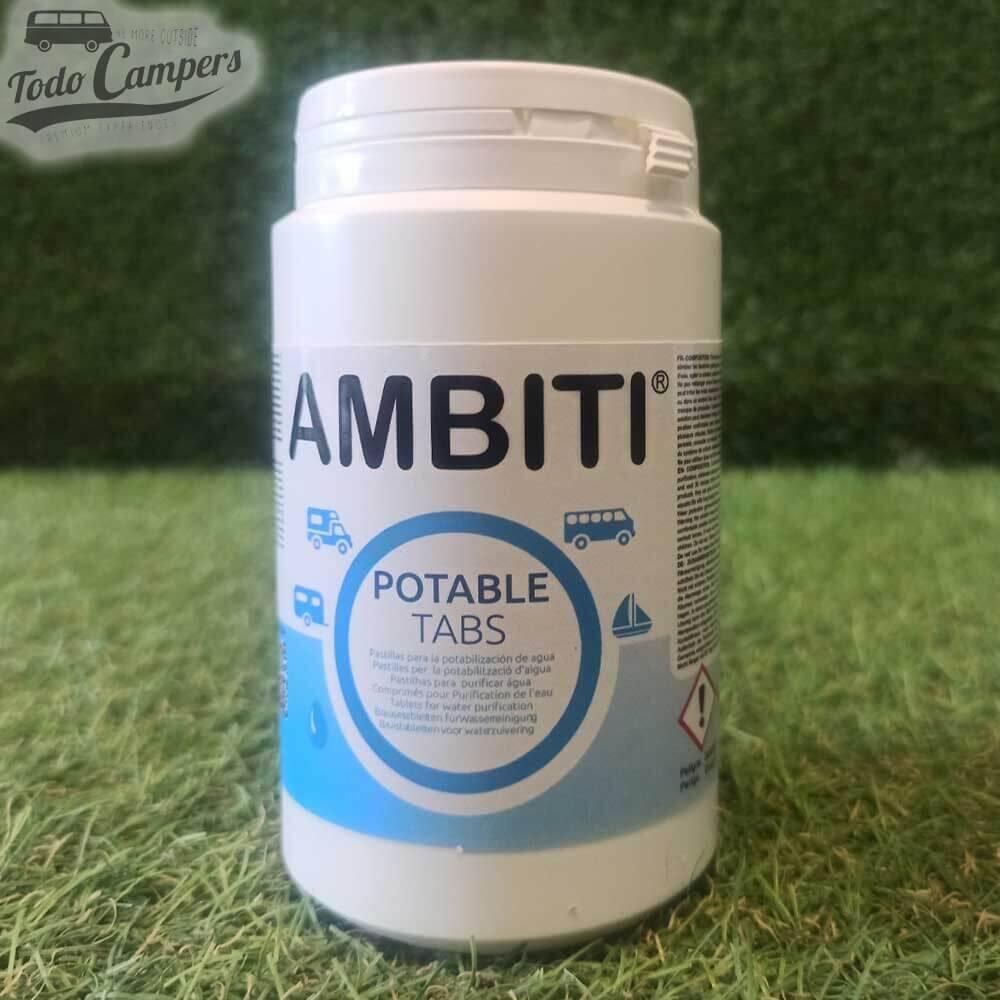 Ambiti Potable Tabs para potabilizar el agua de los depósitos 3/4