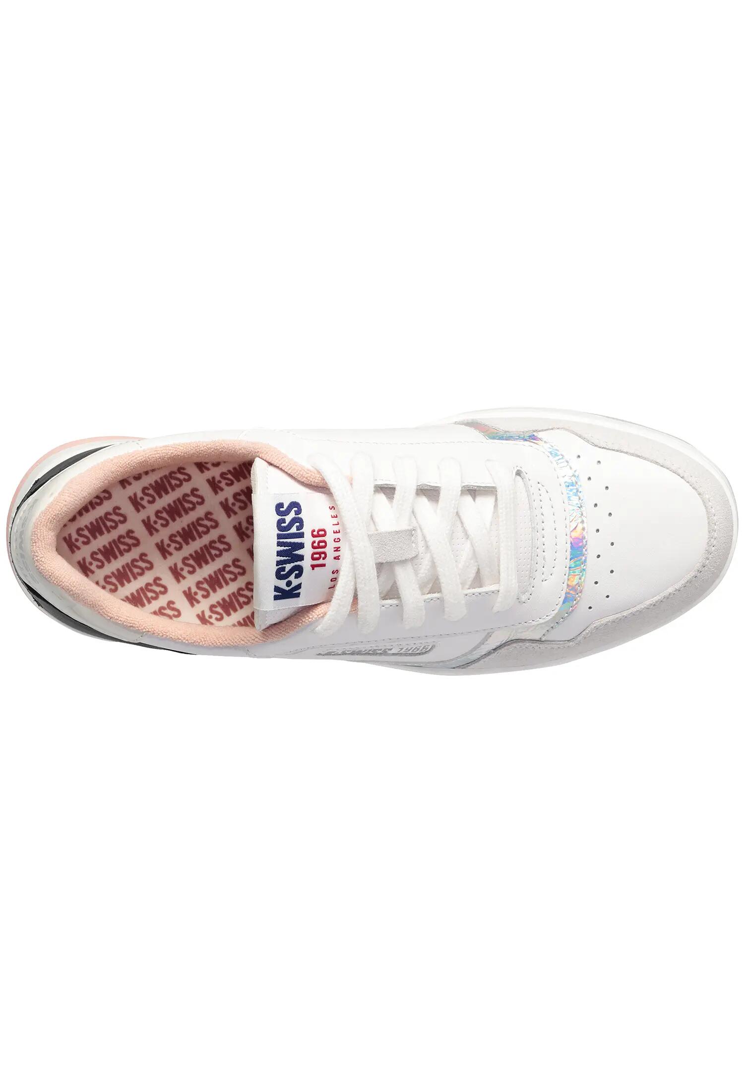 K-Swiss Damen Cannoncourt LTH Sneaker 97253-929-M White/Peach Whip/Blk 3/6