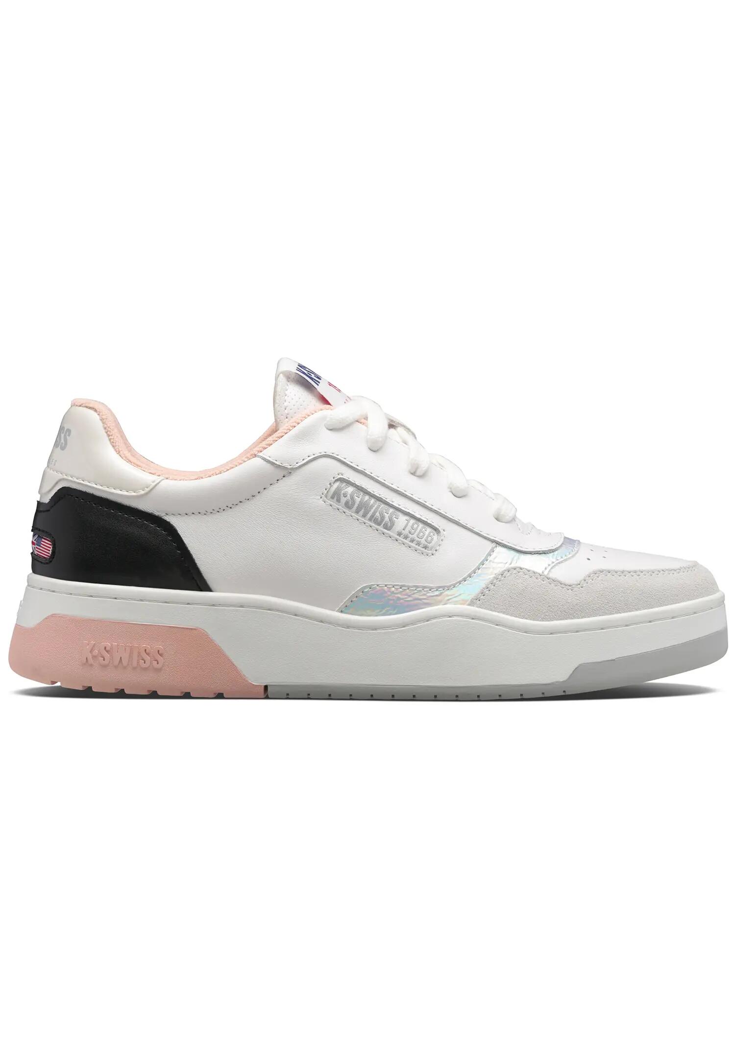 K-Swiss Damen Cannoncourt LTH Sneaker 97253-929-M White/Peach Whip/Blk 2/6