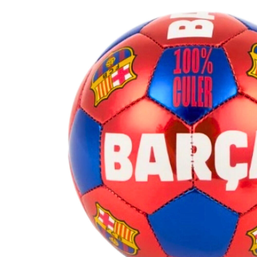 Mini-ballon de football brillant du FC Barcelone 3/5