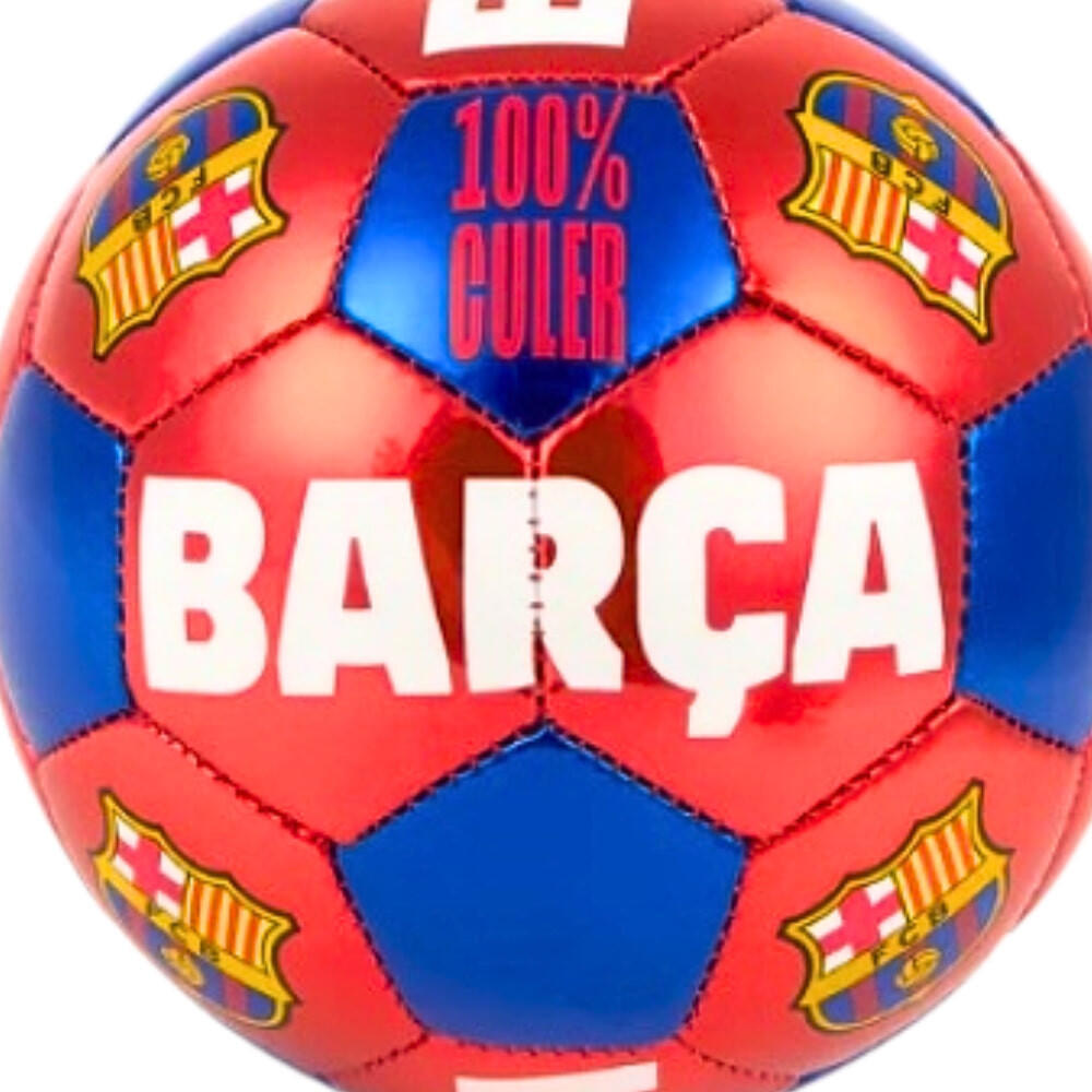 Mini-ballon de football brillant du FC Barcelone 5/5