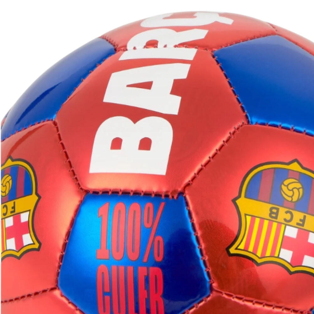Mini-ballon de football brillant du FC Barcelone 4/5