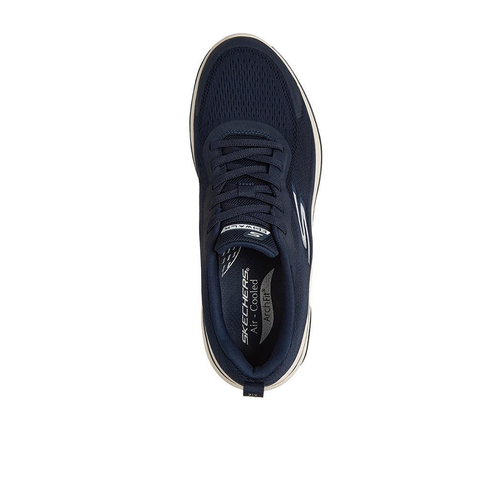 Zapatillas Skechers Hombre Go Walk Arch Fit 2.0 Azul 3/4