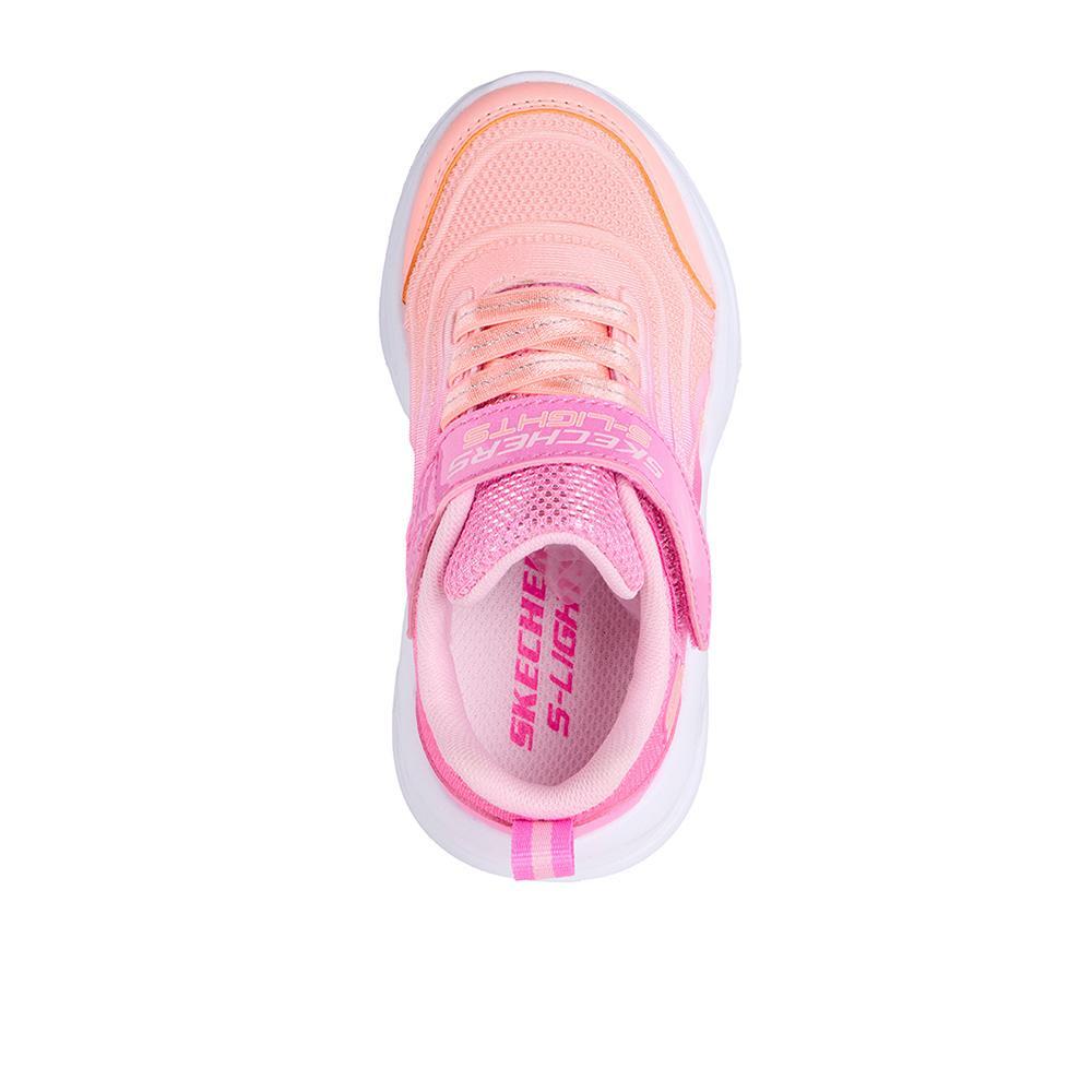 Zapatillas Skechers Niña Sola Glow Rosa 3/4