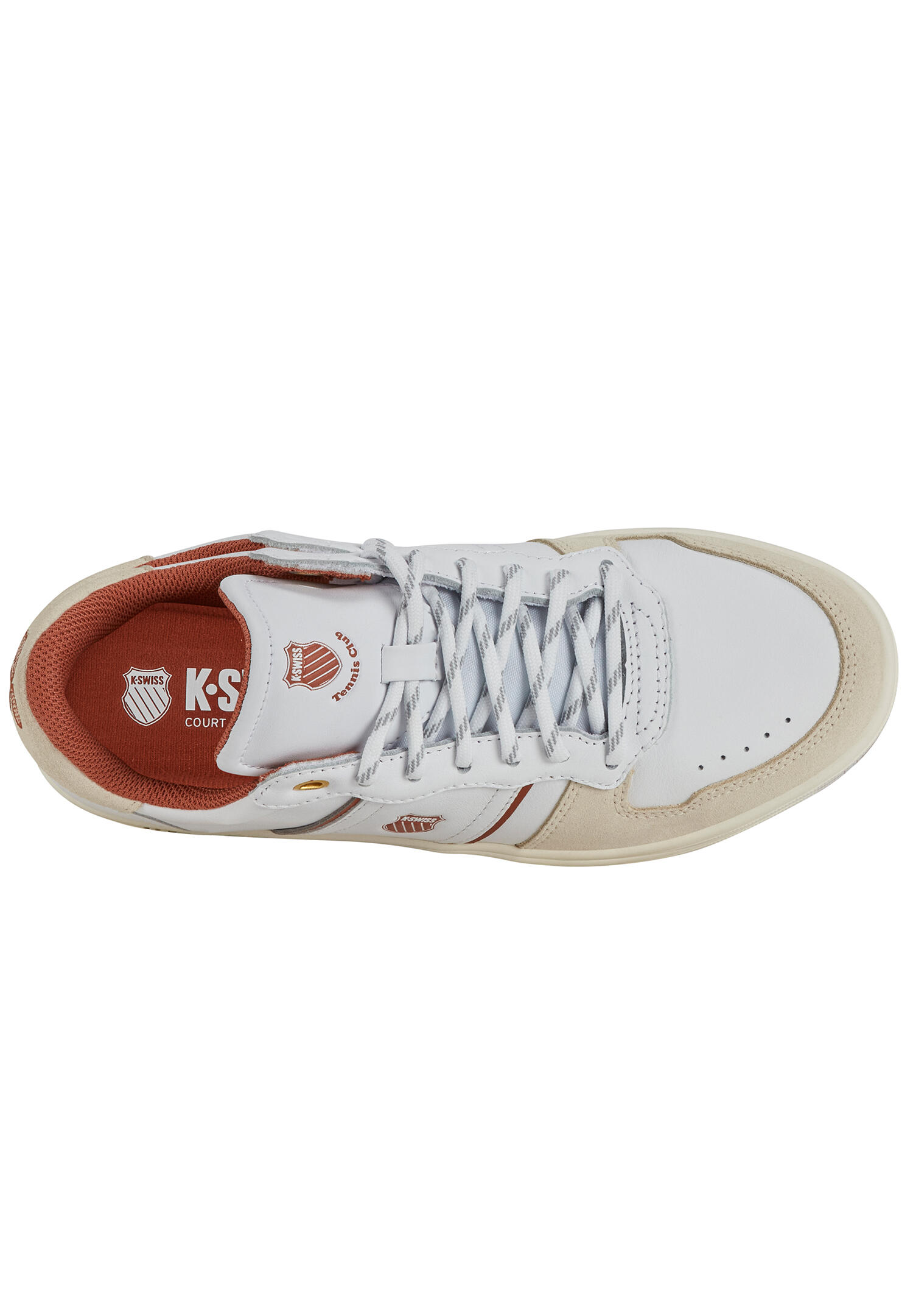 K-Swiss Damen Sneaker Lozan Match TC 94403-132-M Weiß Beige 6/6