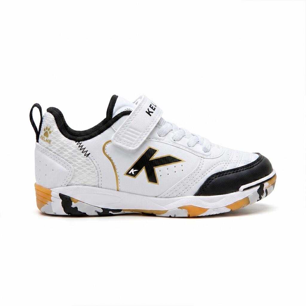 Kelme Zapatillas De Niño Goleiro Elastic Indoor Blanco Unisex