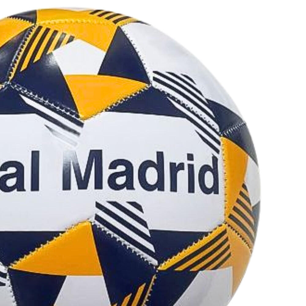 Balón Grande Real Madrid Geometric Navy Orange 2/3