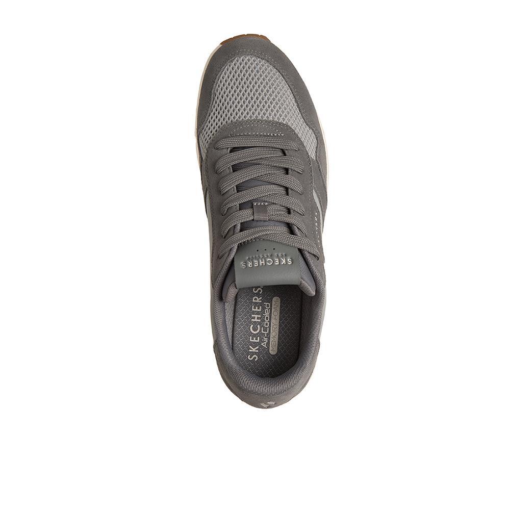 Zapatillas Skechers Hombre Uno Gris 3/4
