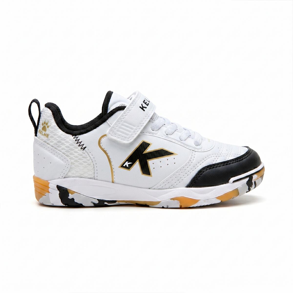 Kelme Zapatillas De Niño Goleiro Elastic Indoor Blanco Unisex 1/4