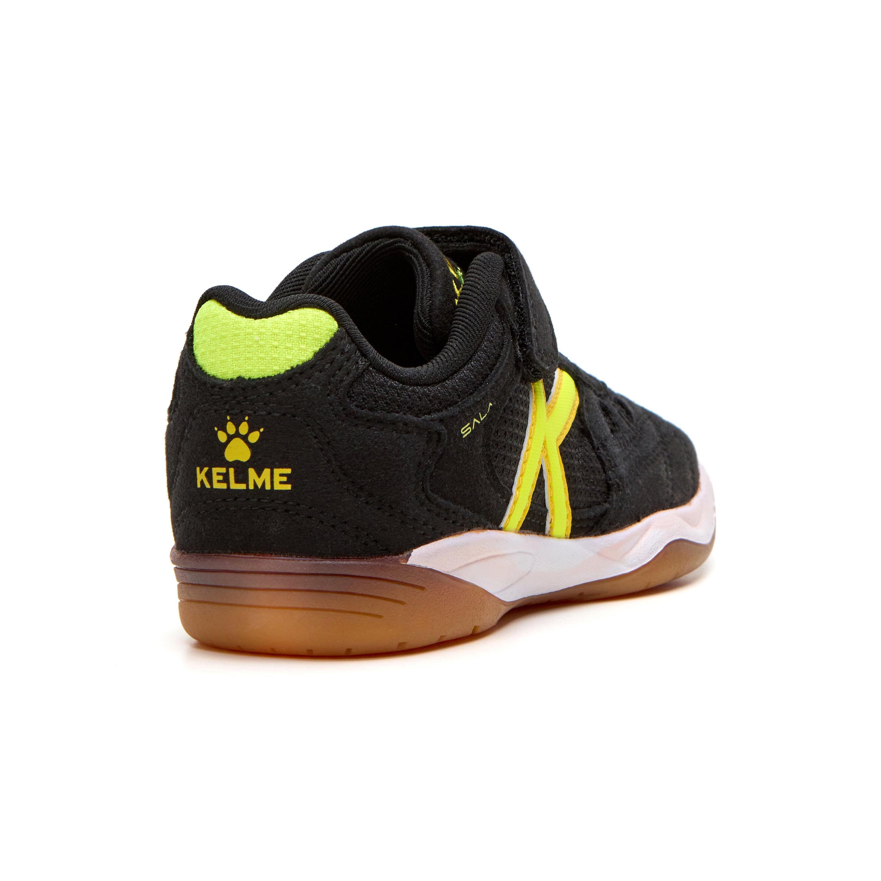 Kelme Zapatillas De Niño Indoor Copa Elastic Negro Unisex 3/4