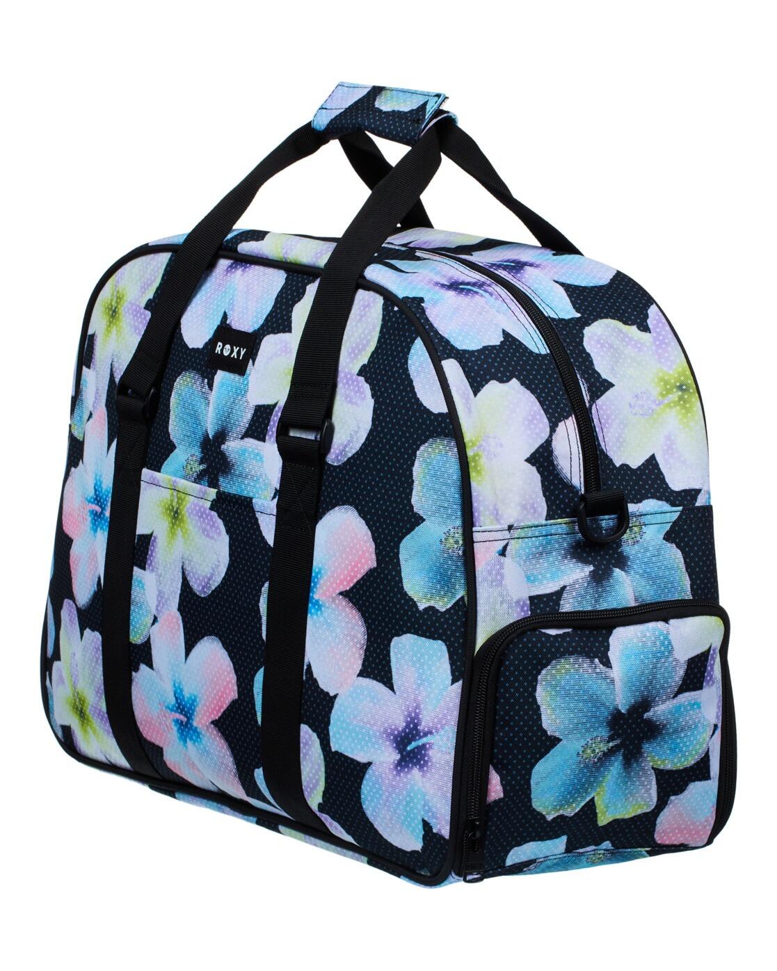Petate deportivo mediano FEEL HAPPY Negro Mujer 3/4