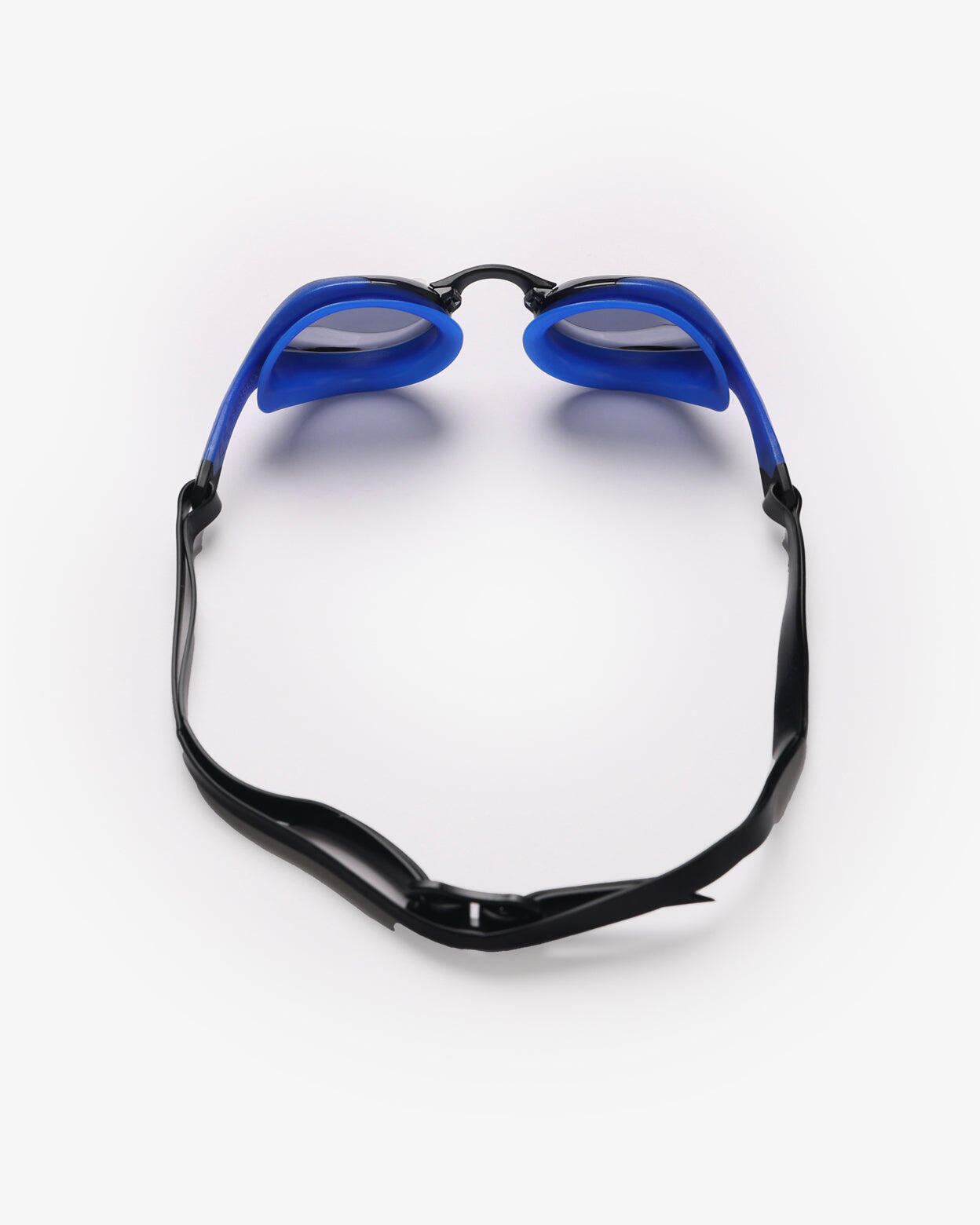 Gafas de natación sintéticas negras para hombre y mujer. 4/5