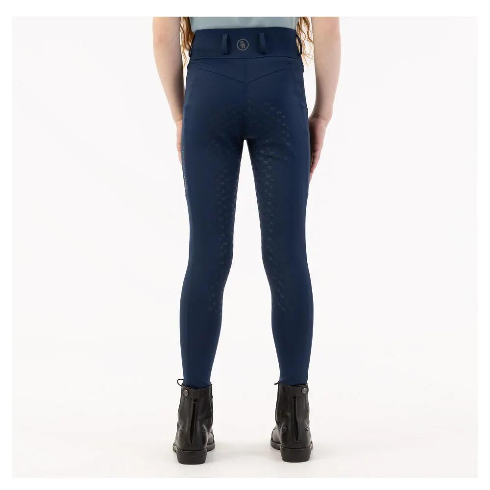 Pantalon équitation mid grip fille BR Equitation Eevolv Kika 2/4