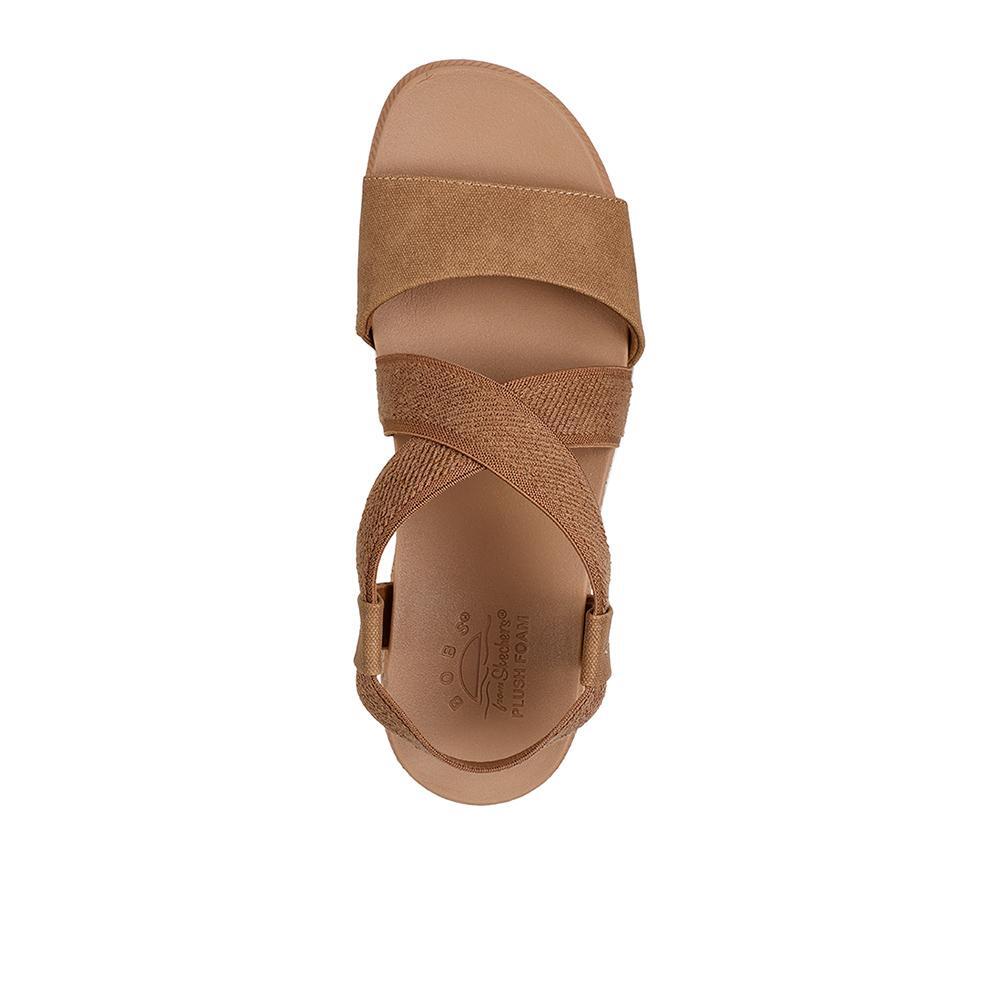 Sandalias Skechers Mujer Desert Kiss Low Camel 3/4